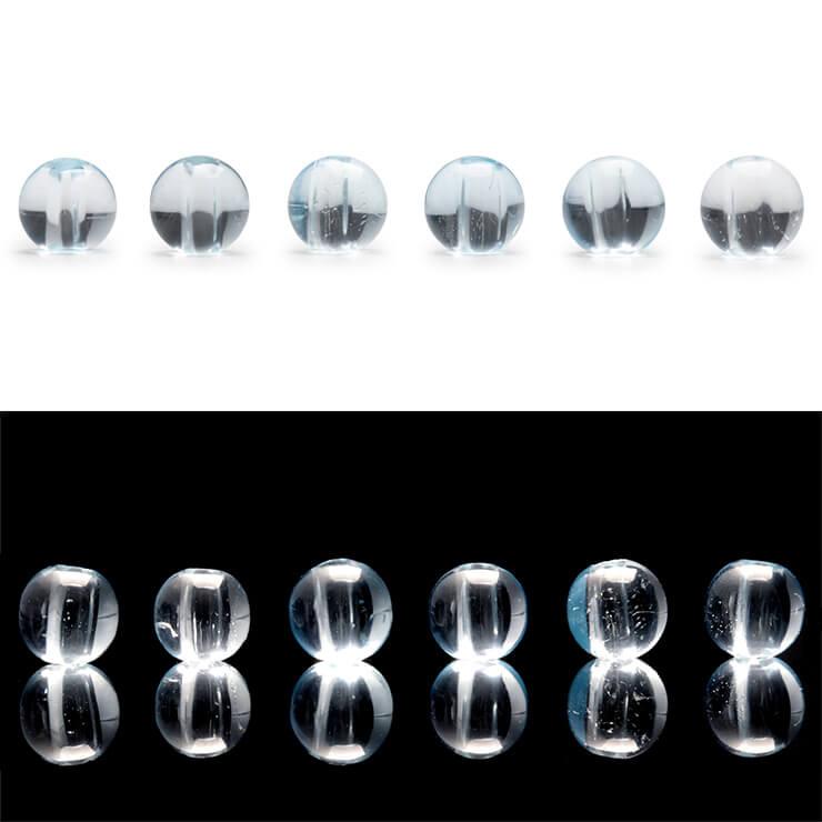 【粒売り/バラ売り】ブルートパーズ 4mm |  | 02