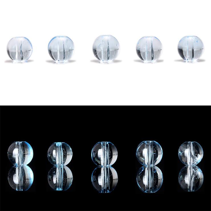 【粒売り/バラ売り】ブルートパーズ 6mm |  | 02