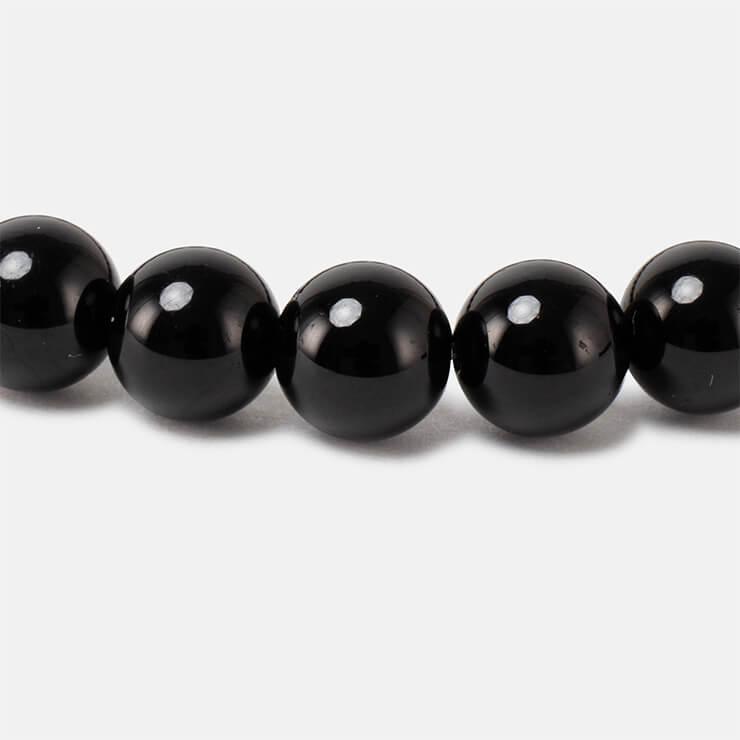 ブラックトルマリン6mm シンプルブレスレット |  | 01