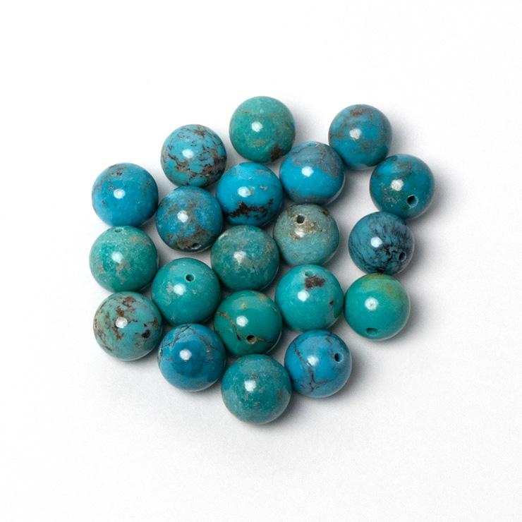 【粒売り/バラ売り】ターコイズ 10mm |  | 02