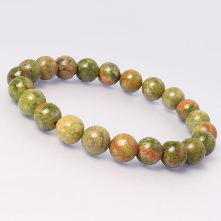 ユナカイト8mm シンプルブレスレット | 