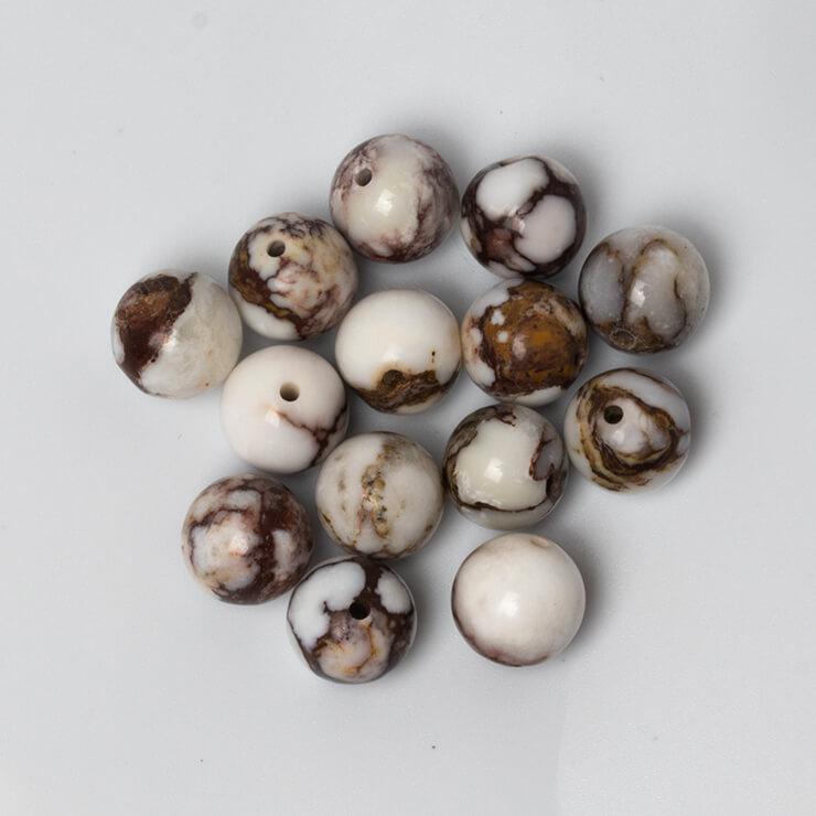 【粒売り/バラ売り】ホワイトバッファロー（ワイルドホース） 8mm |  | 02