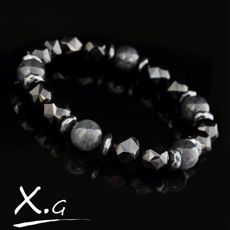 黒翡翠ルチルブレスレット✨ X.G】黒翡翠 スピネルブレスレット : パスクル - 通販 - Yahoo
