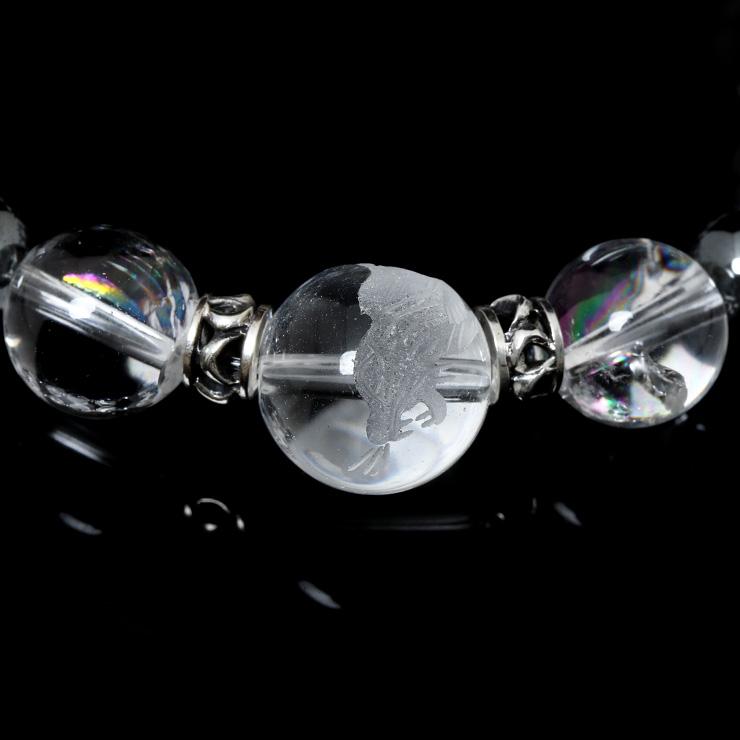 X.G】四神クリスタル12mm デザインブレスレット : パスクル - 通販