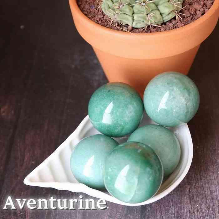 天然石アベンチュリンドラゴン彫刻スフィア 天然石