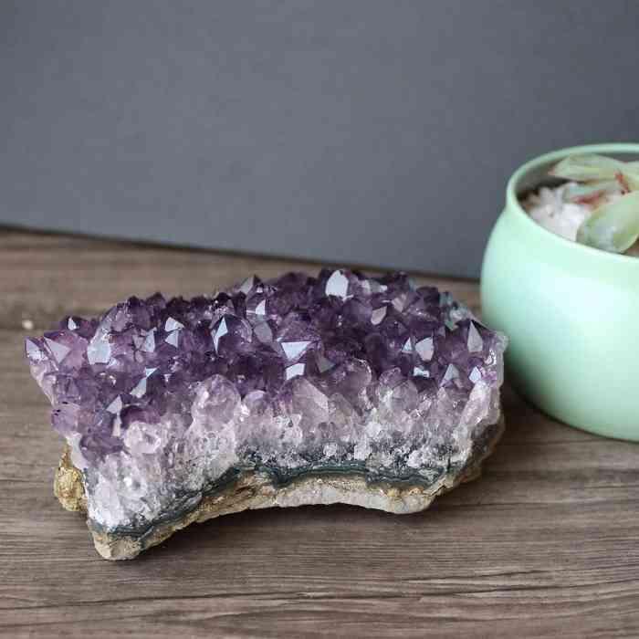 アメジスト クラスター 原石 ウルグアイ産 天然石 置物 浄化 癒し 紫