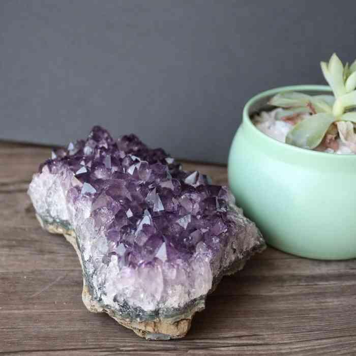 アメジスト クラスター 原石 ウルグアイ産 天然石 置物 浄化 癒し 紫