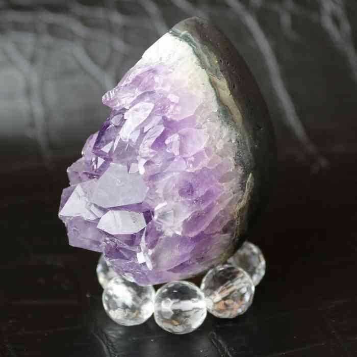 ウルグアイ アメジスト エッグ 水晶 天然石 原石 パワーストーン