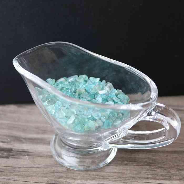ブルー꙳★*゜スカイ様の出品です。オルゴナイト） クリア スカイブルーアパタイト 50g さざれ石 浄化 インテリア 天然石