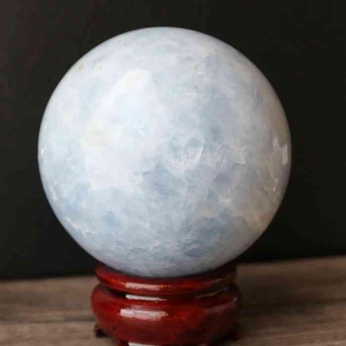 セレスタイト 丸玉 スフィア 73mm 天然石 パワーストーン プレゼント