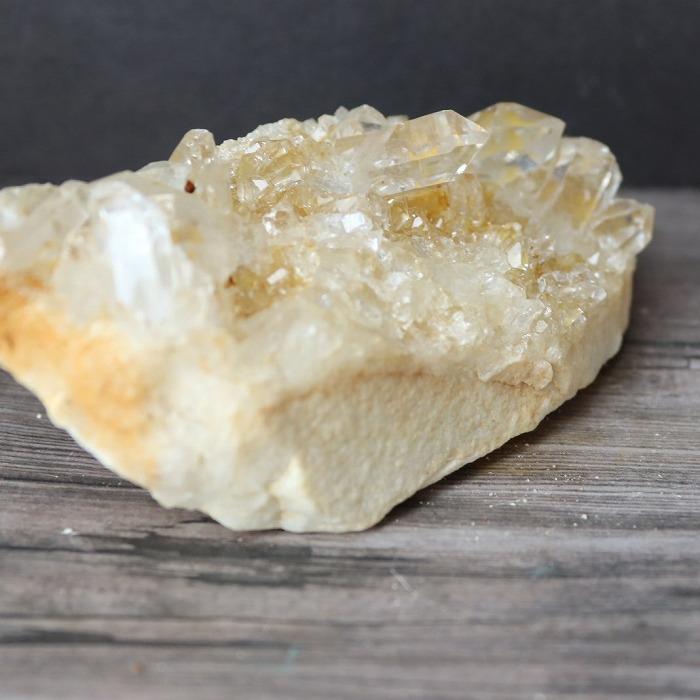 ヒマラヤ 水晶 タンジェリンクォーツ マニカラン産 dhara 原石 約190g 天然石 パワーストーン ヒマラヤ産 水晶の画像