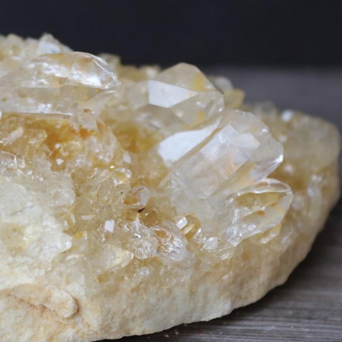 ヒマラヤ 水晶 タンジェリンクォーツ マニカラン産 dhara 原石 約190g 天然石 パワーストーン ヒマラヤ産 水晶の画像