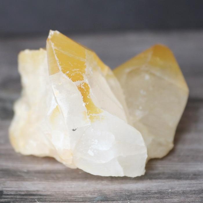 ヒマラヤ 水晶 クラスター マニカラン産 ゴールデンヒーラー 原石 約