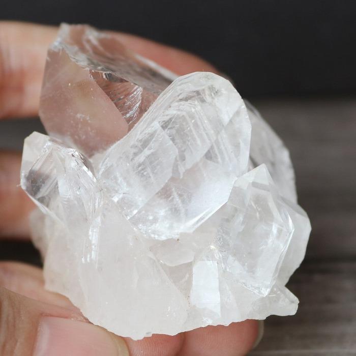 ヒマラヤ 水晶 クラスター マニハール産 原石 約80g 天然石