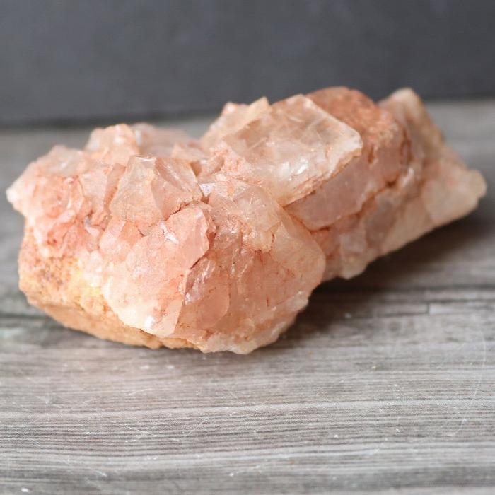 ヒマラヤ 水晶 クラスター ピンククォーツ マニカラン産 原石 約