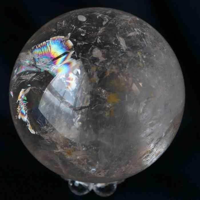 水晶 高品質 アイリス フリーフォーム 透明度抜群 浄化 天然石