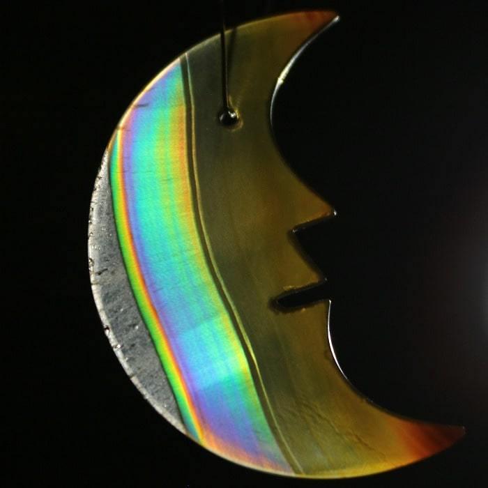 イリスアゲート スライス 瑪瑙 No.5 iris agate 天然石 幻 虹