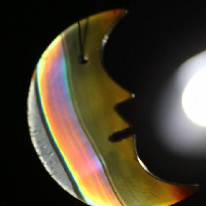 イリスアゲート 原石 スライスアゲート 天然石 パワーストーン イリスアゲート 01◇Iris agate ◇ 天然石・鉱物