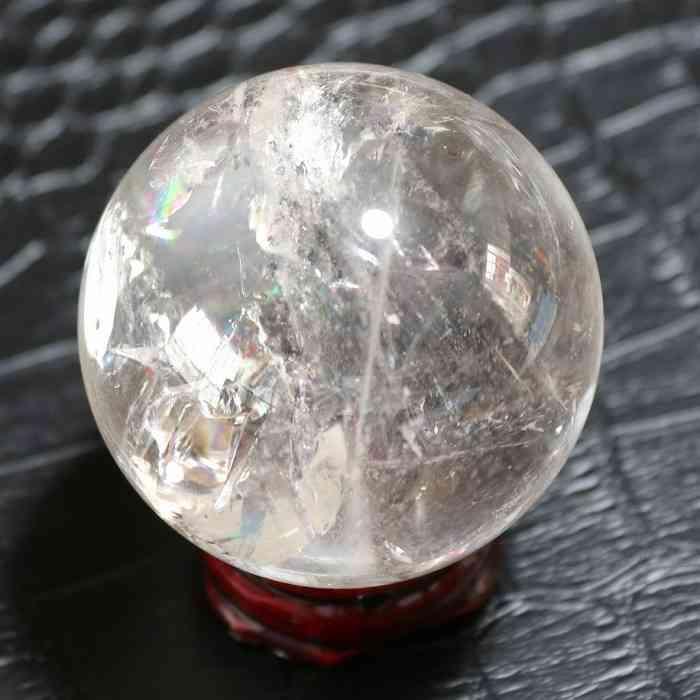アイリス クォーツ 丸玉 スフィア 47mm  透明度抜群 天然石 天然 虹 水晶 贈り物 浄化 レディース メンズ コレクション |  | 11