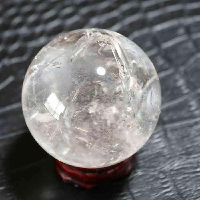 アイリス クォーツ 丸玉 スフィア 47mm  透明度抜群 天然石 天然 虹 水晶 贈り物 浄化 レディース メンズ コレクション |  | 03