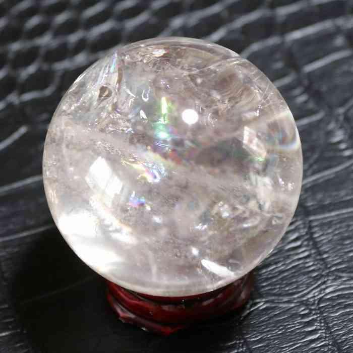アイリス クォーツ 丸玉 スフィア 47mm  透明度抜群 天然石 天然 虹 水晶 贈り物 浄化 レディース メンズ コレクション |  | 06