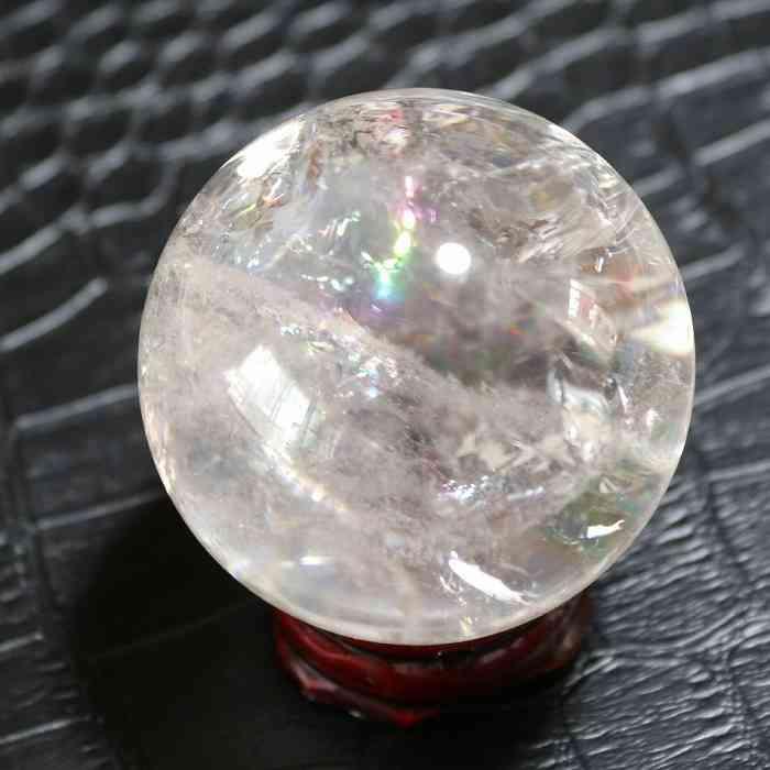 アイリス クォーツ 丸玉 スフィア 47mm  透明度抜群 天然石 天然 虹 水晶 贈り物 浄化 レディース メンズ コレクション |  | 07