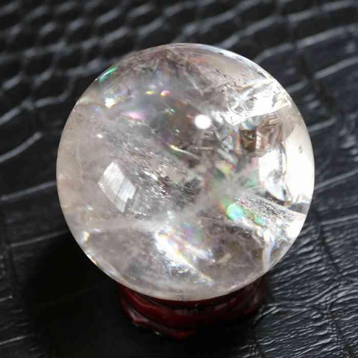 アイリス クォーツ 丸玉 スフィア 47mm  透明度抜群 天然石 天然 虹 水晶 贈り物 浄化 レディース メンズ コレクション |  | 09