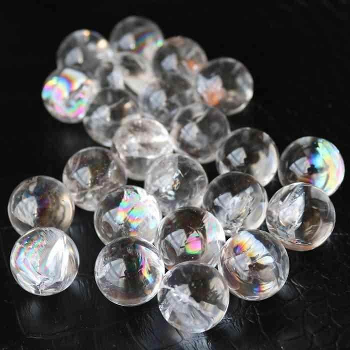 水晶 アイリスクォーツ ミニ 丸玉 スフィア 18〜20ミリ 1個 天然石