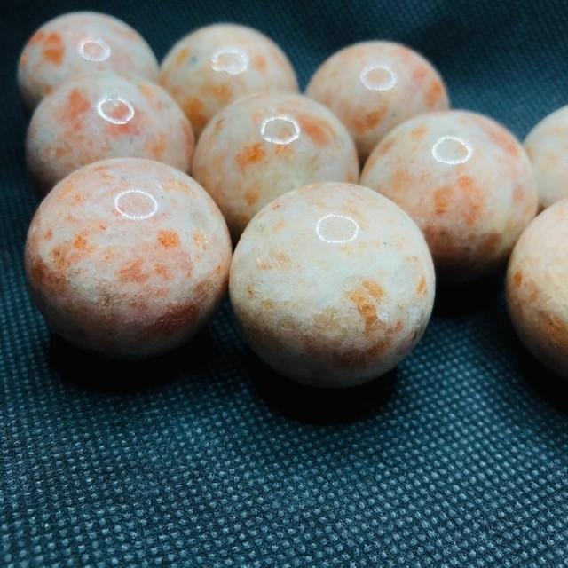 サンストーン 日長石 スフィア 丸玉 30mm 天然石 パワーストーン