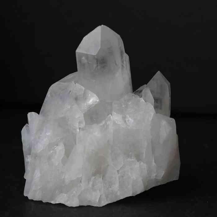 天然石　クォーツクラスター　水晶　鑑賞　浄化 楽天市場】水晶 クラスター Crystal ロッククリスタル クォーツ