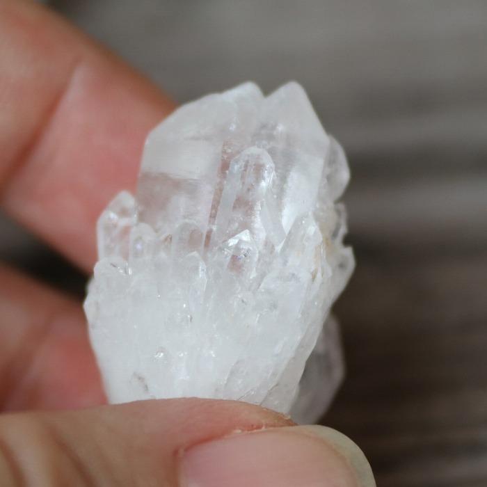 ミニ パイナップル クォーツ 水晶 1個 ケース付き マダガスカル産