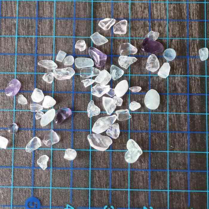 ミックス さざれ石 レインボードロップ 極小粒 100ｇ オルゴナイト 天然石 虎目石 パワーストーン 浄化 金運 仕事運 財運 プレゼント 贈り物 |  | 03