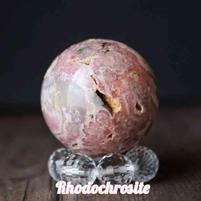 インカローズ 丸玉 スフィア ロードクロサイト 27mm 浄化 インテリア