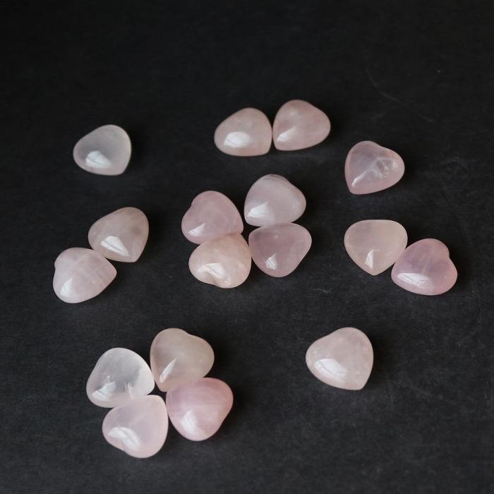 ローズクォーツ ハート SSサイズ パワーストーン 恋愛運 天然石 置物