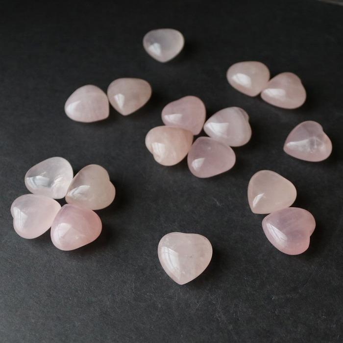 ローズクォーツ ハート SSサイズ パワーストーン 恋愛運 天然石 置物