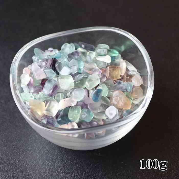 天然石 クリア フローライト さざれ石 極小粒 100g 浄化 天然石 クリア フローライト さざれ石 極小粒 100g 浄化