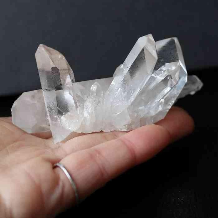 極上 水晶クラスター トマス・ゴンサガ産 原石 約74g 天然石