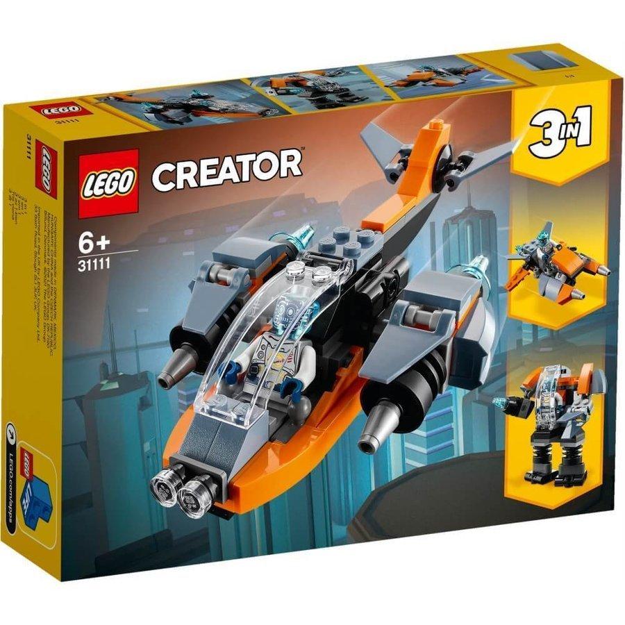 LEGO CREATOR レゴ クリエイター サイバードローン 飛行機 3in1