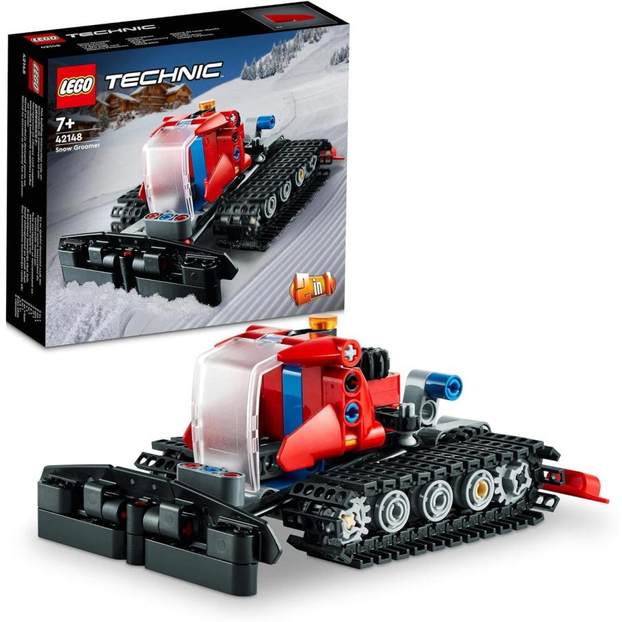 LEGO TECHNIC レゴ テクニック スキー場の除雪車 42148 2in1 スノー
