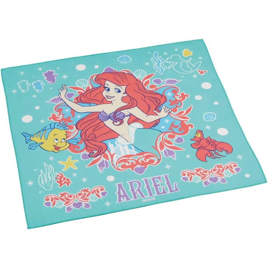 【SOLD OUT】ランチクロス♡アリエル♡プリンセス スケーター ディズニー リトルマーメイド お弁当 ランチクロス 43×43cm