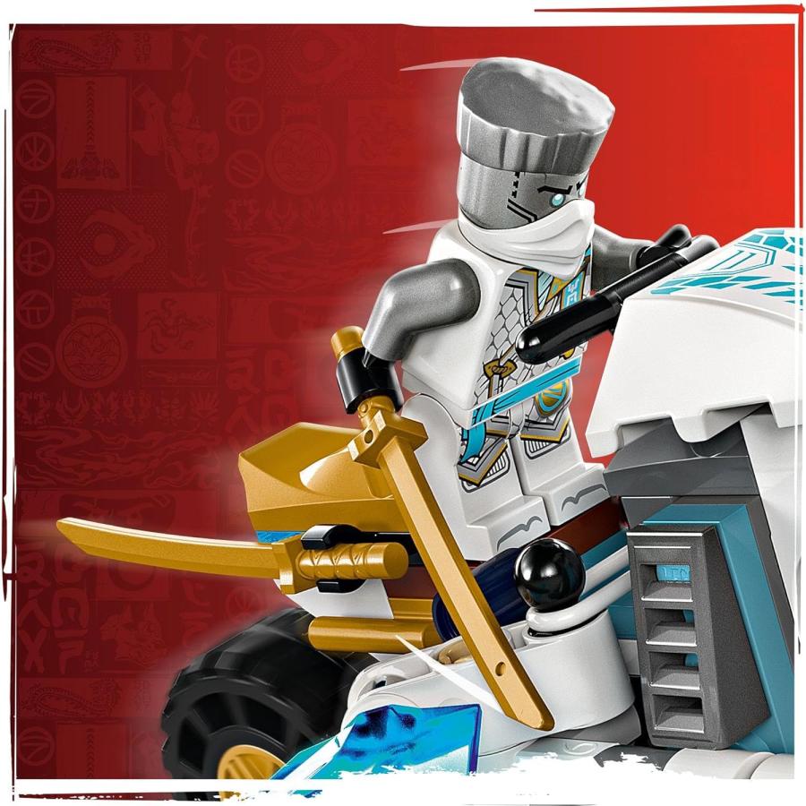 LEGO ニンジャゴー ゼンのアイスバイク 71816 忍者 ブロック オートバイ アイスブレード ドラゴンライジング ニンジャヒーロー 新品 未開封 | LEGO NINJAGO | 04