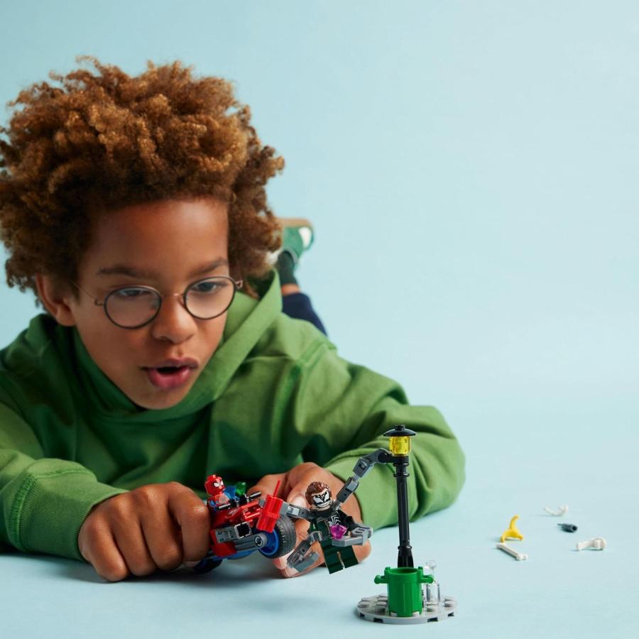 レゴ LEGO スーパー・ヒーローズ スパイダーマンとドクター・オクトパスのバイクチェイス マーベル 76275 知育玩具 新品 未開封 | MARVEL | 06