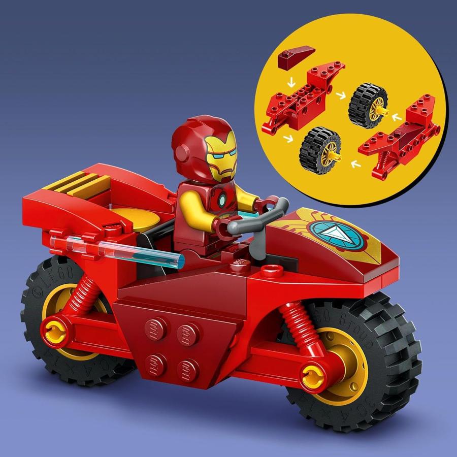 レゴ LEGO マーベルアベンジャーズ バイクに乗ったアイアンマンとハルク 76287 MARVEL AVENGERS 知育玩具 おもちゃ ブロック 新品 未開封 | MARVEL | 04