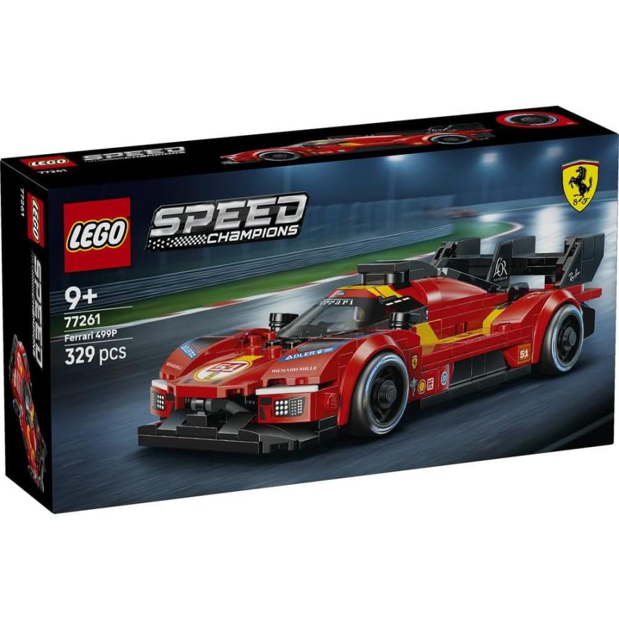 レゴ LEGO スピードチャンピオン Ferrari 499P 77261 フェラーリ 車 くるま 知育玩具 おもちゃ ブロック 加速 | LEGO SPEED CHAMPIONS | 01