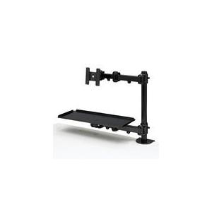 あすつく サンワサプライ デュアルシステムアーム(キーボード台) CR-LA601