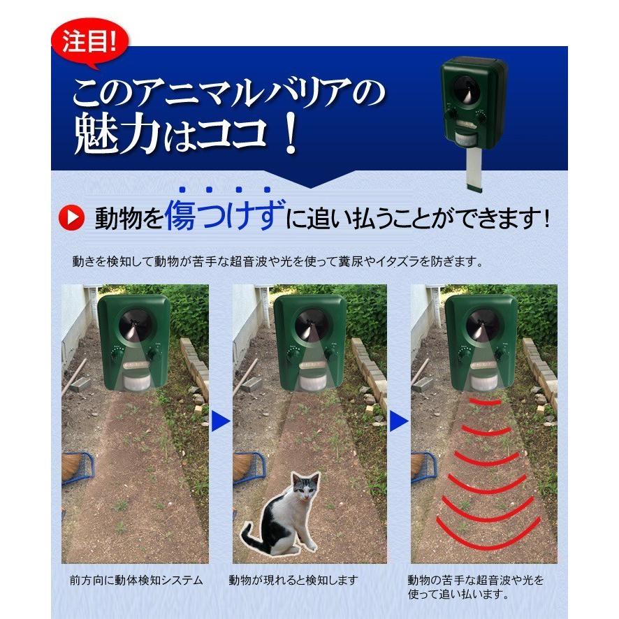 アニマルバリア 2セット 正規品 鳥よけ 鳩よけ 鳥害対策 防鳥 鳩 対策 猫よけ 猫撃退 動物除け 動物バリア 庭 畑 害獣除け 糞尿被害 排泄被害 害獣 鳥獣対策_2