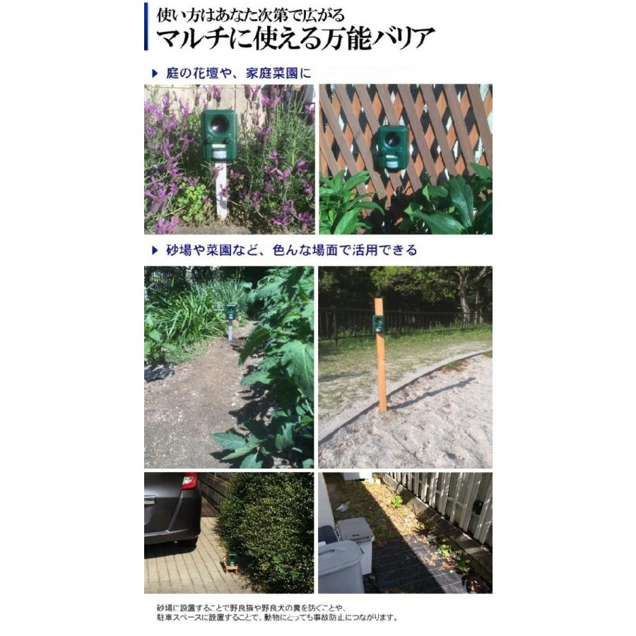 アニマルバリア 2セット 正規品 鳥よけ 鳩よけ 鳥害対策 防鳥 鳩 対策 猫よけ 猫撃退 動物除け 動物バリア 庭 畑 害獣除け 糞尿被害 排泄被害 害獣 鳥獣対策_9