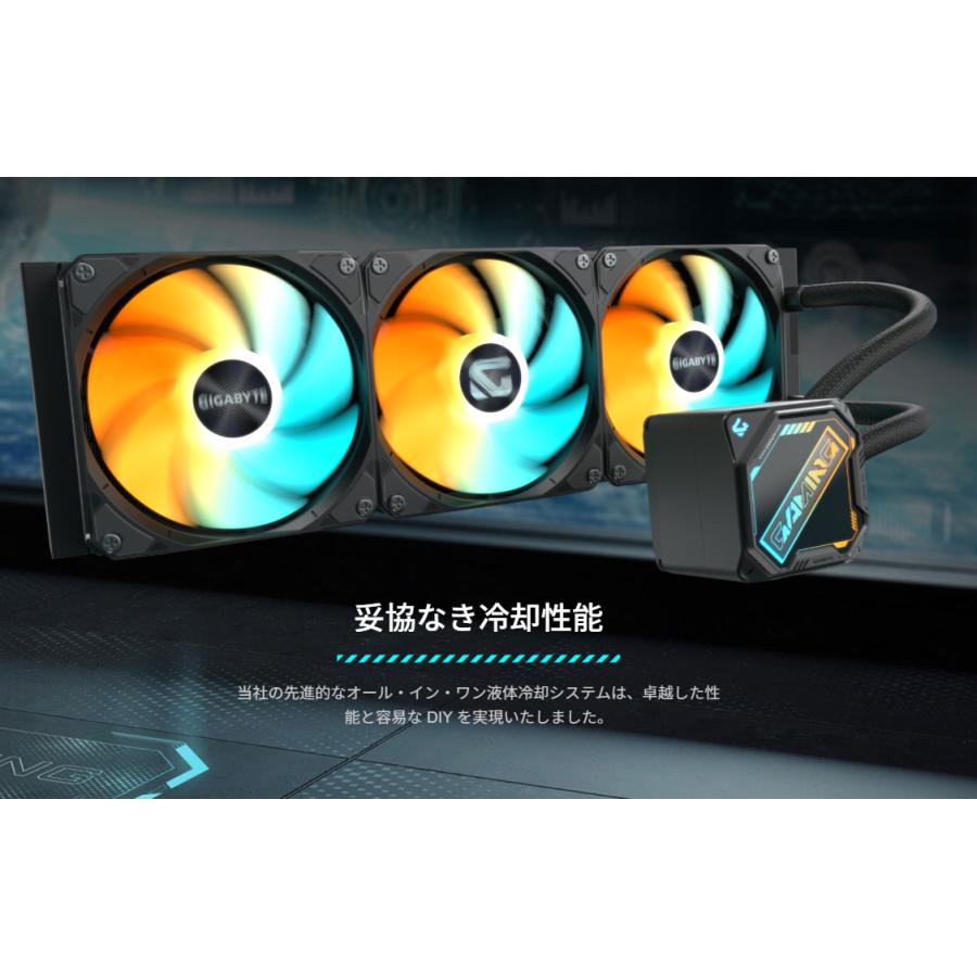 360水冷クーラー3連CPUクーラー3 x 120mmPWMファンS-FDB 水冷CPUクーラー 120mmファンx3 [LGA1851/1700/1200/115x・AM5/AM4