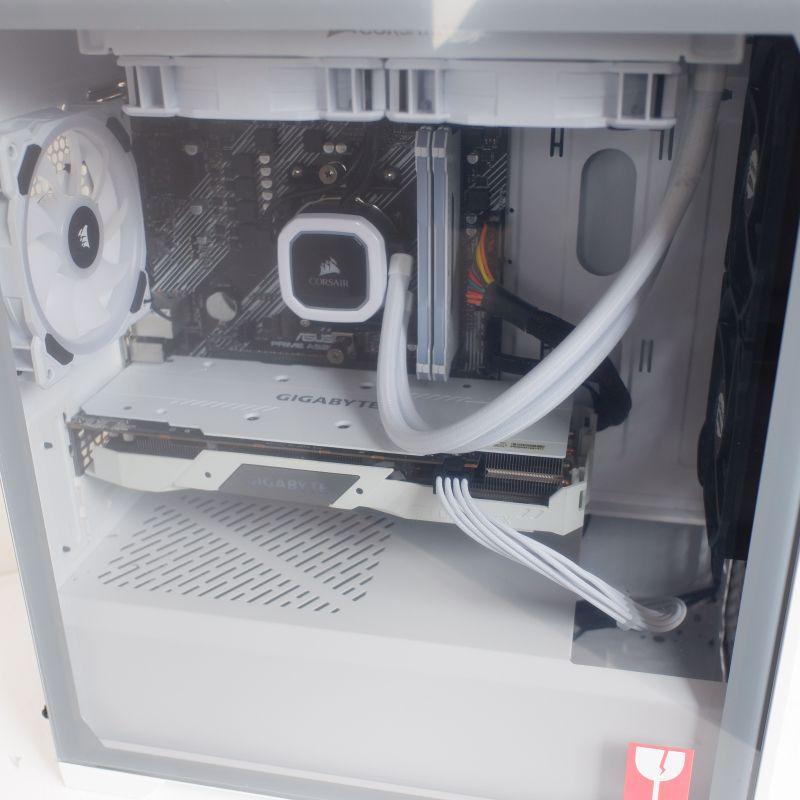 中古自作ゲーミングPC】白 新品ケース使用 / GeForce RTX 2060 SUPER