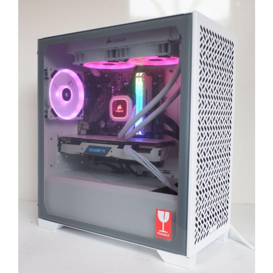 中古自作ゲーミングPC】白 新品ケース使用 / GeForce RTX 2060 SUPER 
